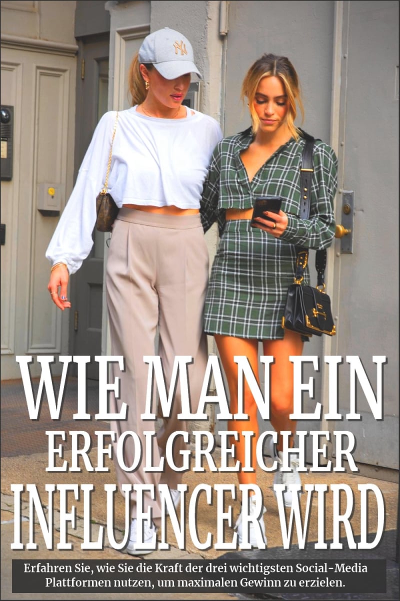 Wie man ein erfolgreicher Influencer wird: eBook, Influencer